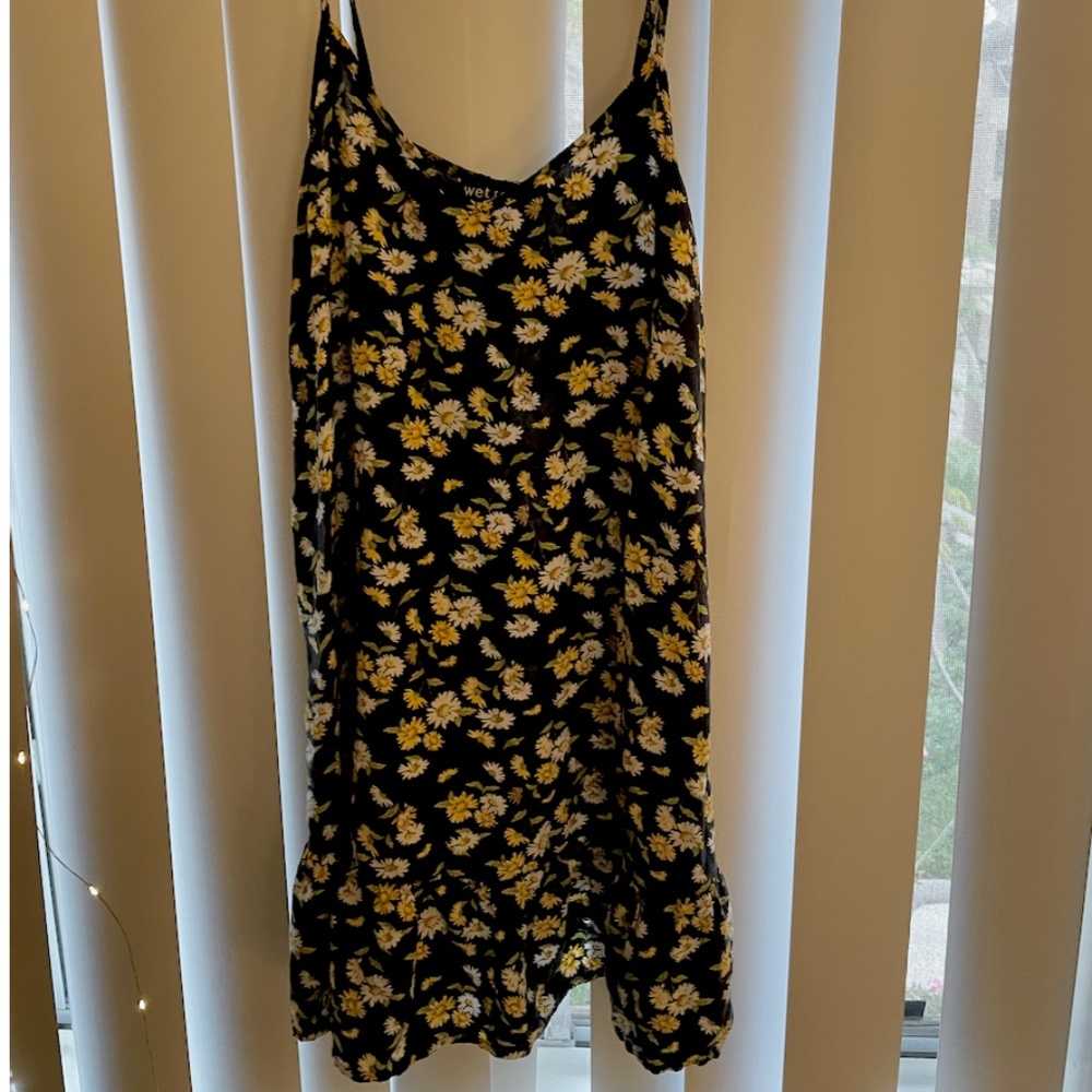 the perfect sunflower dress